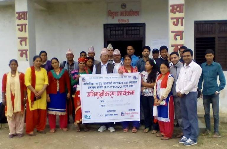 चिङ्गाड गाउँपालिकामा सरसफाइ समिति गठन